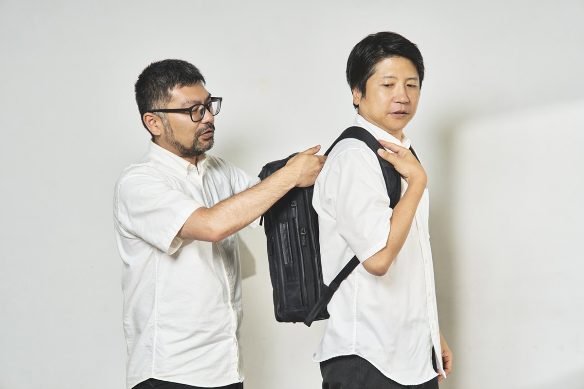 人間工学に基づく「ユニバーサルハーネス™」を開発