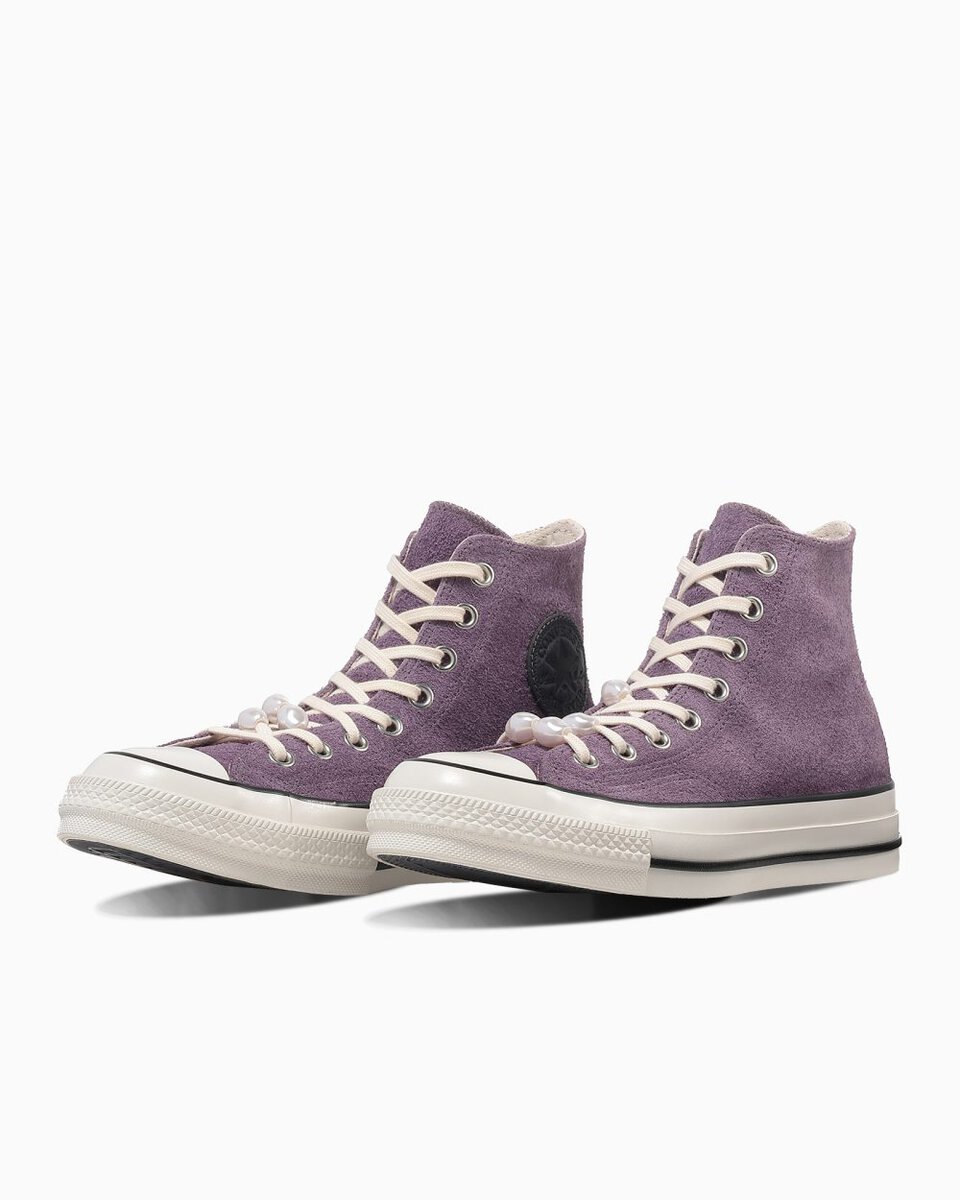 コンバース「スエード オールスター LGCY HI / パープルシングス」￥20,900