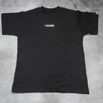 ７－１１ Ｔシャツ英字ロゴ　黒