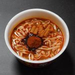 刻み揚げの甘みと唐辛子の辛みが混ざったところが旨い！
