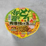 日清食品 日清の汁なしどん兵衛 青唐揚げ玉うどん