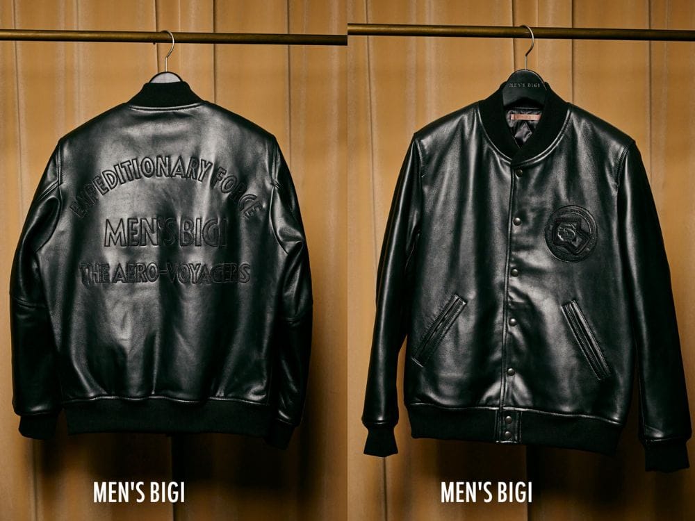 メンズビギ「MEN'S BIGI STADIUM JACKET 1983 MODEL」¥143,000