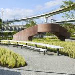 そして、建物の前には芝生が広がりクラフトビール醸造所らしからぬ公園のような解放感溢れる空間が広がります