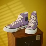 コンバース「スエード オールスター LGCY HI / パープルシングス」¥20,900