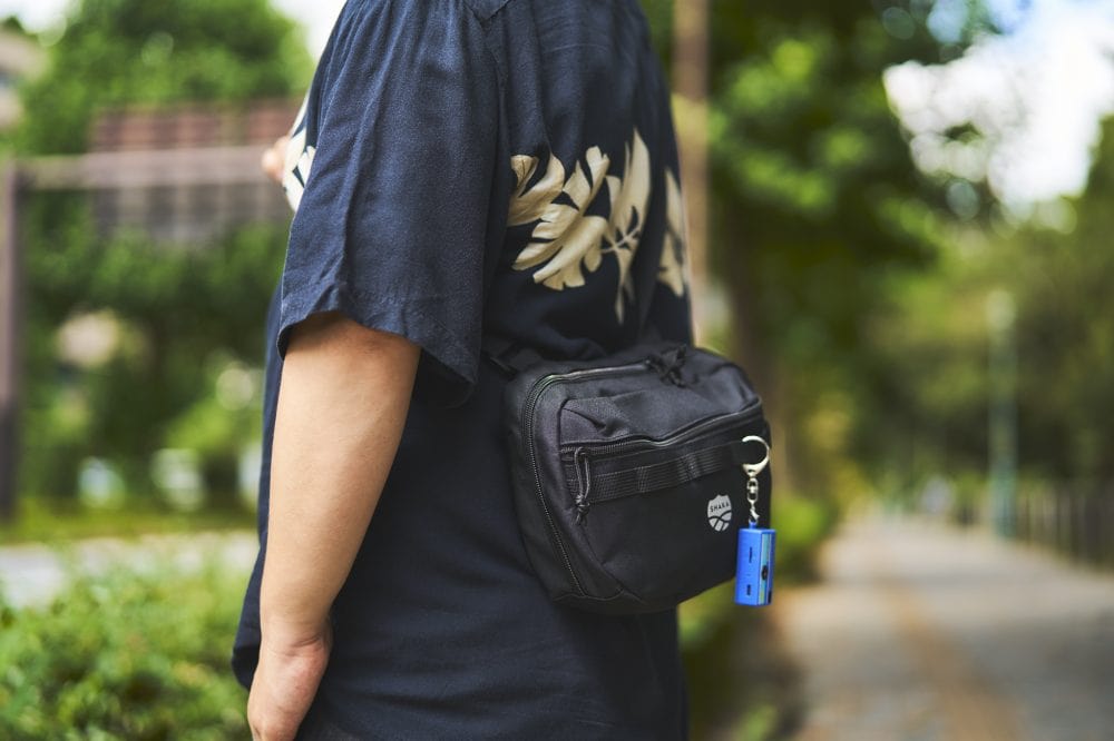 ジャバラ式４層構造により荷重を分散できるためバッグがパンパンに膨らまない
