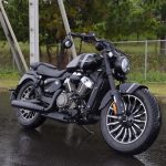 軽二輪クラスの正統派クルーザーとして期待されているモルビデリの「C252V」