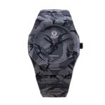 D1 Milano × AAPE BY A BATHING APE®「PCBJAAPE」￥41,800／クォーツ／41.5㎜径／5気圧防水