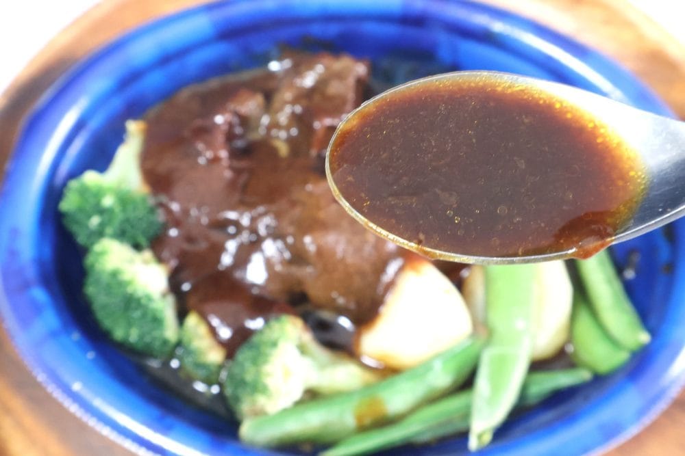 個人的にはソースの味がかなり濃いと感じました