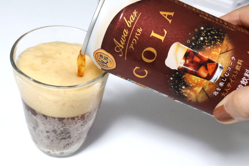 ビールのような泡立ちでお酒を味わっている感が高まる