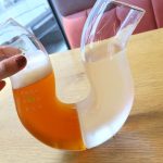 「ふらつくビアグラスチャレンジ」として楽しみながらお水も摂取！