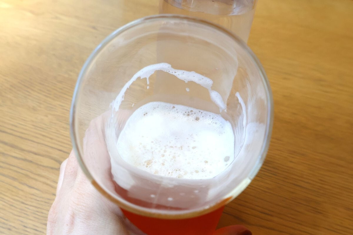 飲み口が結構広いのでよなよなエールの香りまでしっかりと楽しめる