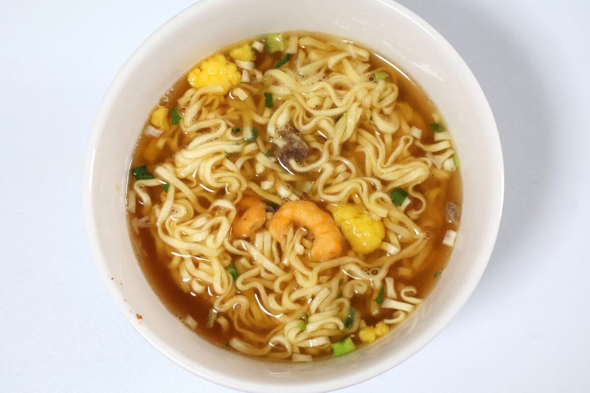 香りも味も「カップヌードル」だ