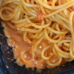 ソースはトマト3種とカニ味噌と甲羅の出汁を使用