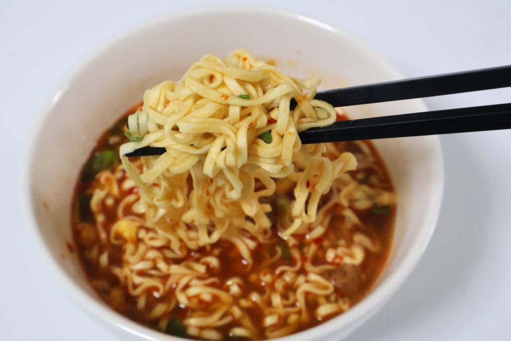 おそらくこれも「カップヌードル辛麺」
