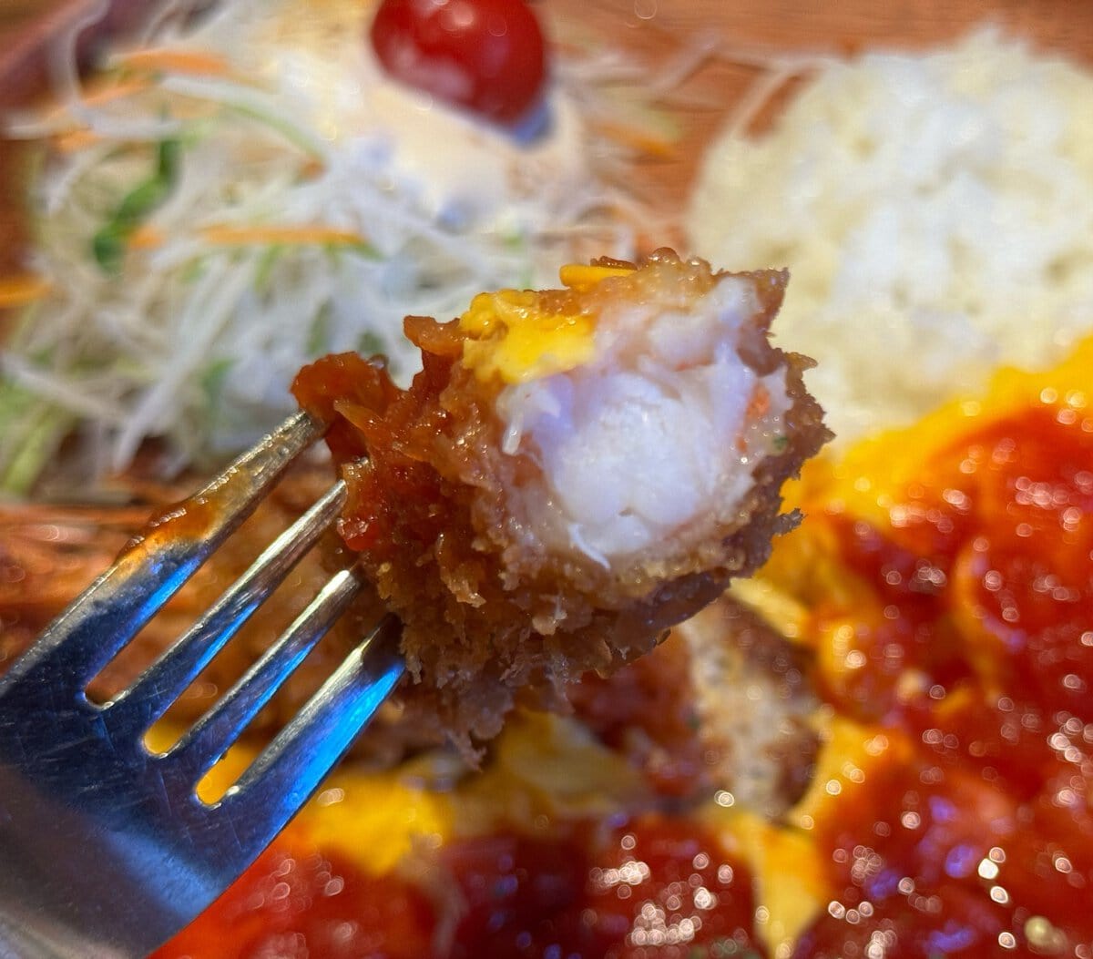 プリっと食感の海老に感動！