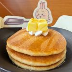パンケーキはミニサイズながらも3段重ねという、食べ応えのあるボリューム感