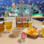 14種のビールやおつまみもずらり