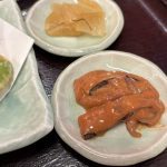 塩辛が付いてくるのもポイント