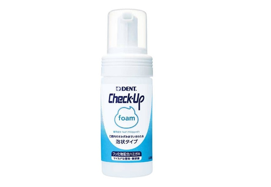 ライオン チェックアップ フォーム ミックスフルーツ 医薬部外品 100mL ¥1,100(税込)