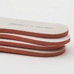 インソールに使用したオーソライトには、リサイクルゴムを5％使用