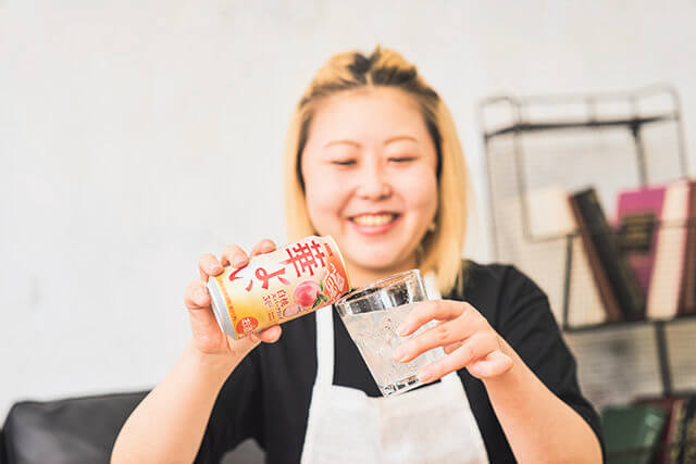 甘いけど後味がさっぱりしていて、とても飲みやすい