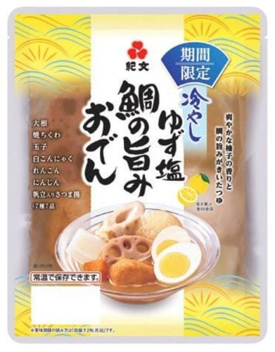 紀文　冷やし ゆず塩 鯛の旨みおでん