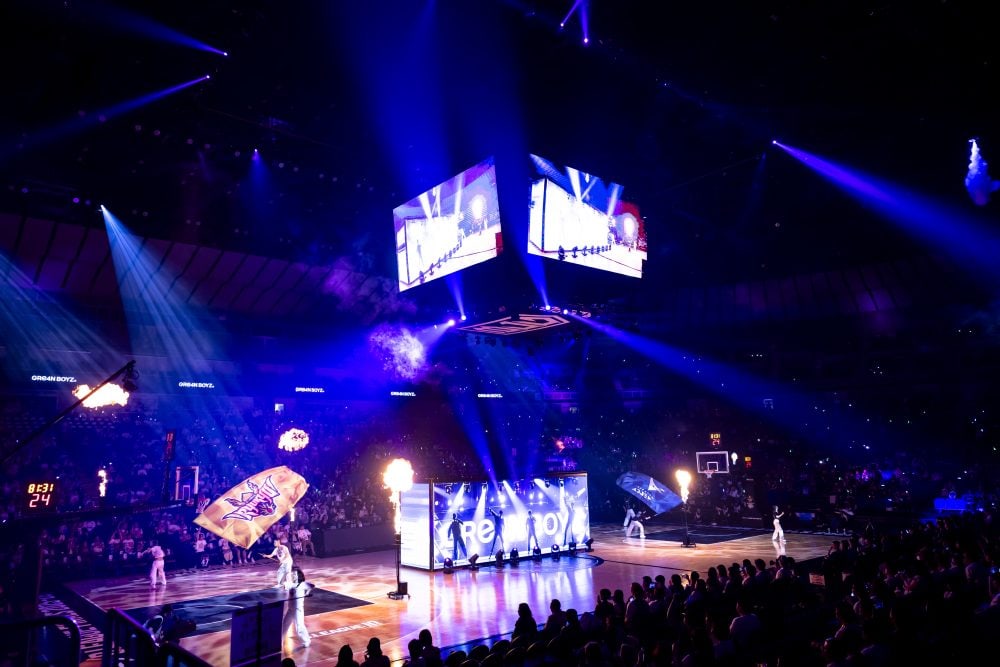 熱狂が続くBリーグ