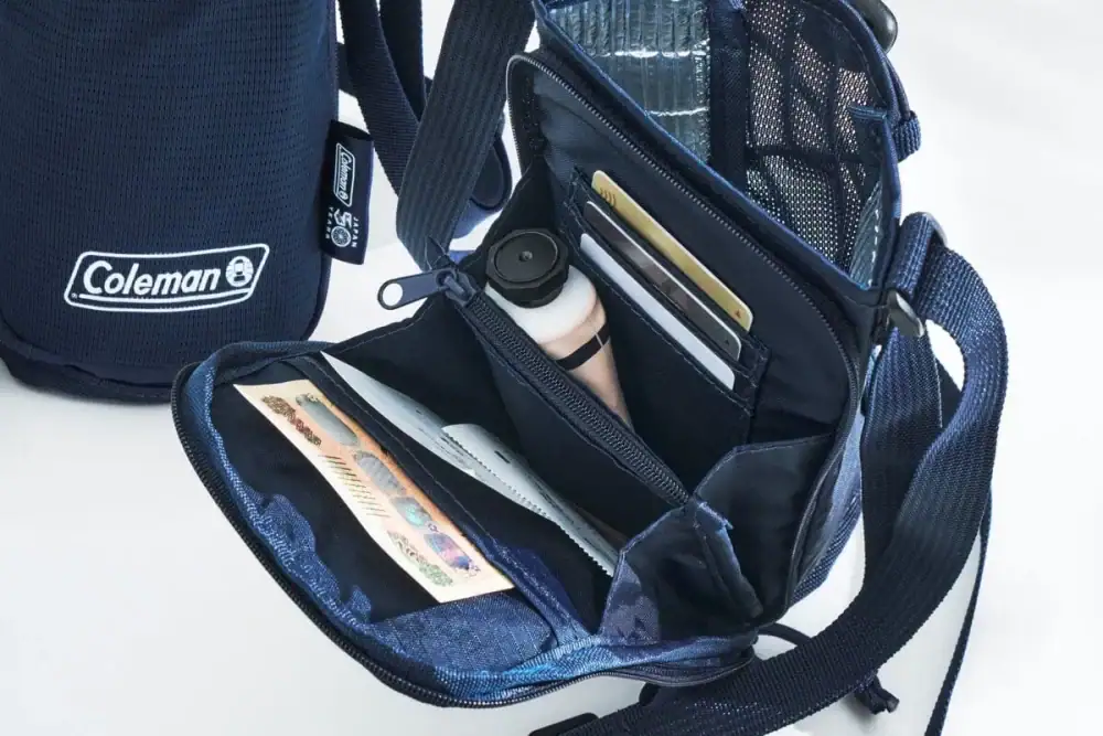 第2位 【セブン限定付録】スマホ・財布・ドリンクボトルを一括収納!コールマン「多機能ショルダー」なら夏レジャーは手ぶらで万全