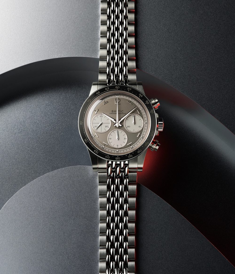 バルチック「スケールグラフ」￥363,000／手巻／39.5㎜径／100m防水／パワーリザーブは約63時間