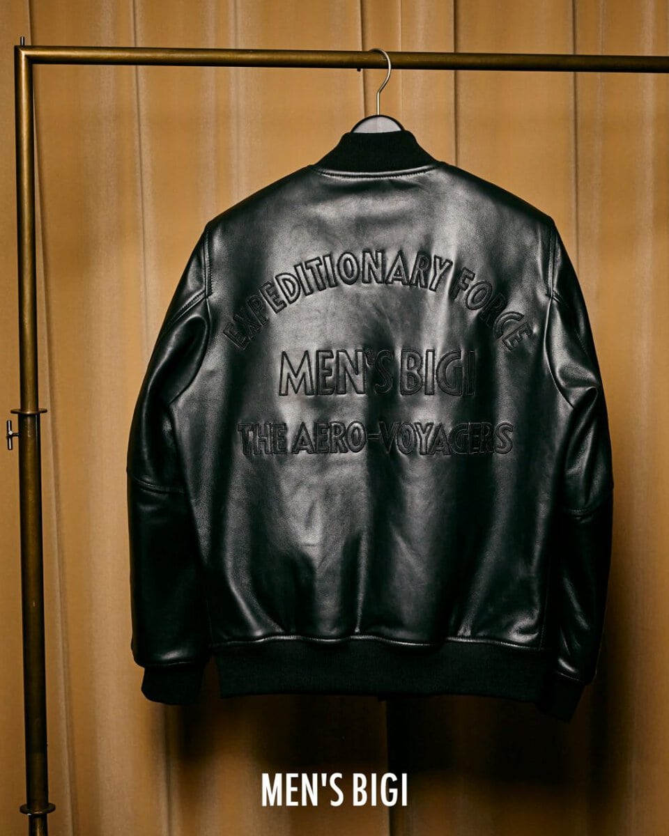 メンズビギ「MEN'S BIGI STADIUM JACKET 1983 MODEL」￥143,000