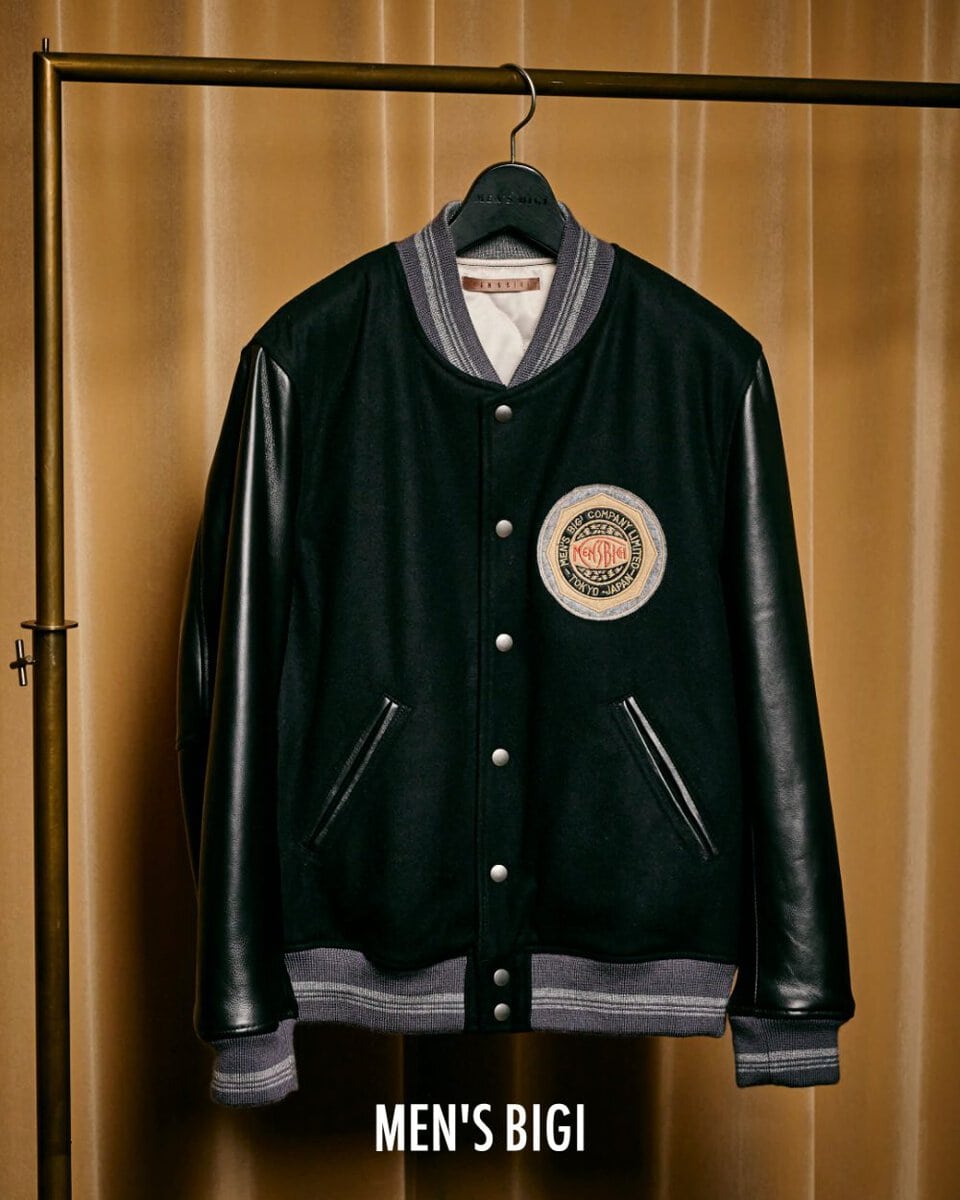 メンズビギ「MEN'S BIGI STADIUM JACKET 1985 MODEL」￥93,500