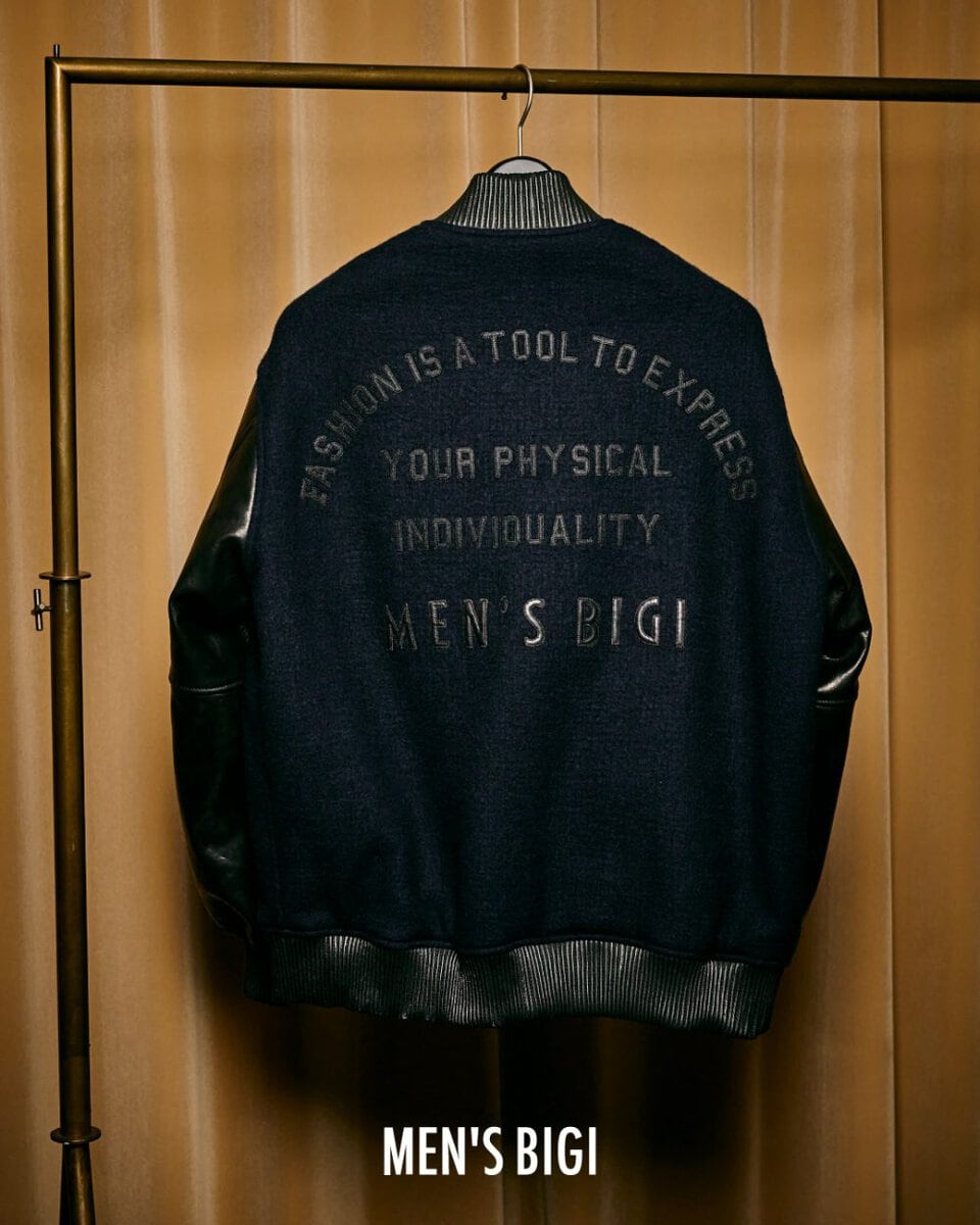 メンズビギ「MEN'S BIGI STADIUM JACKET 50th ANNIVERSARY SPECIAL MODEL」￥143,000