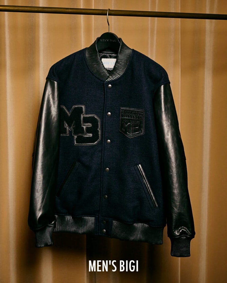 メンズビギ「MEN'S BIGI STADIUM JACKET 50th ANNIVERSARY SPECIAL MODEL」￥143,000