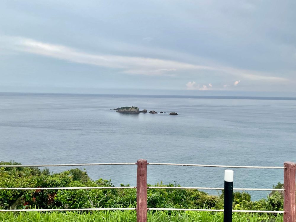 ホテル浦島、狼煙山遊園の展望テラス