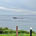ホテル浦島、狼煙山遊園の展望テラス