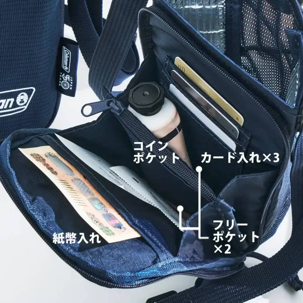 第1位 【セブン限定MonoMax付録】財布もスマホもペットボトルもこれ1つ！予約殺到のコールマン多機能バッグを徹底レビュー