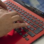 キーボードの打鍵感もいい