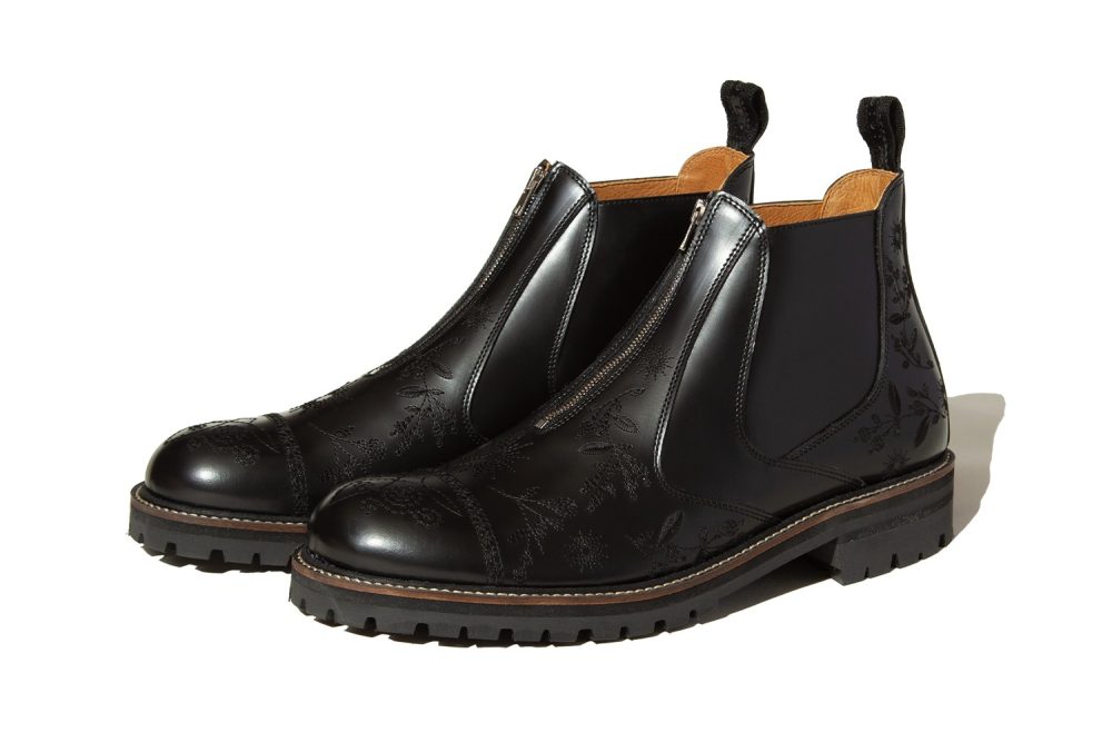 HARUTA for KYOU「“HUNTER” Embroidered Front-zip Hunting Boots by HARUTA」￥58,000