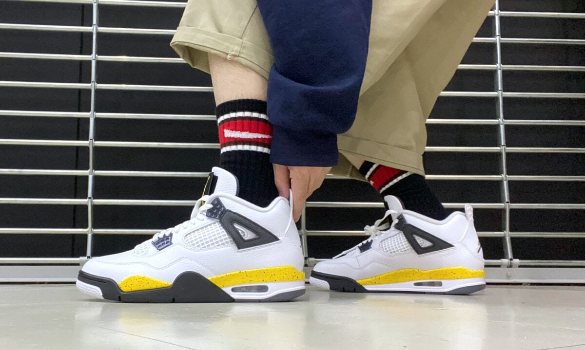 JORDAN BRAND AIR JORDAN 4 RETRO "RARE AIR" "TOUR YELLOW" "MICHAEL JORDAN"