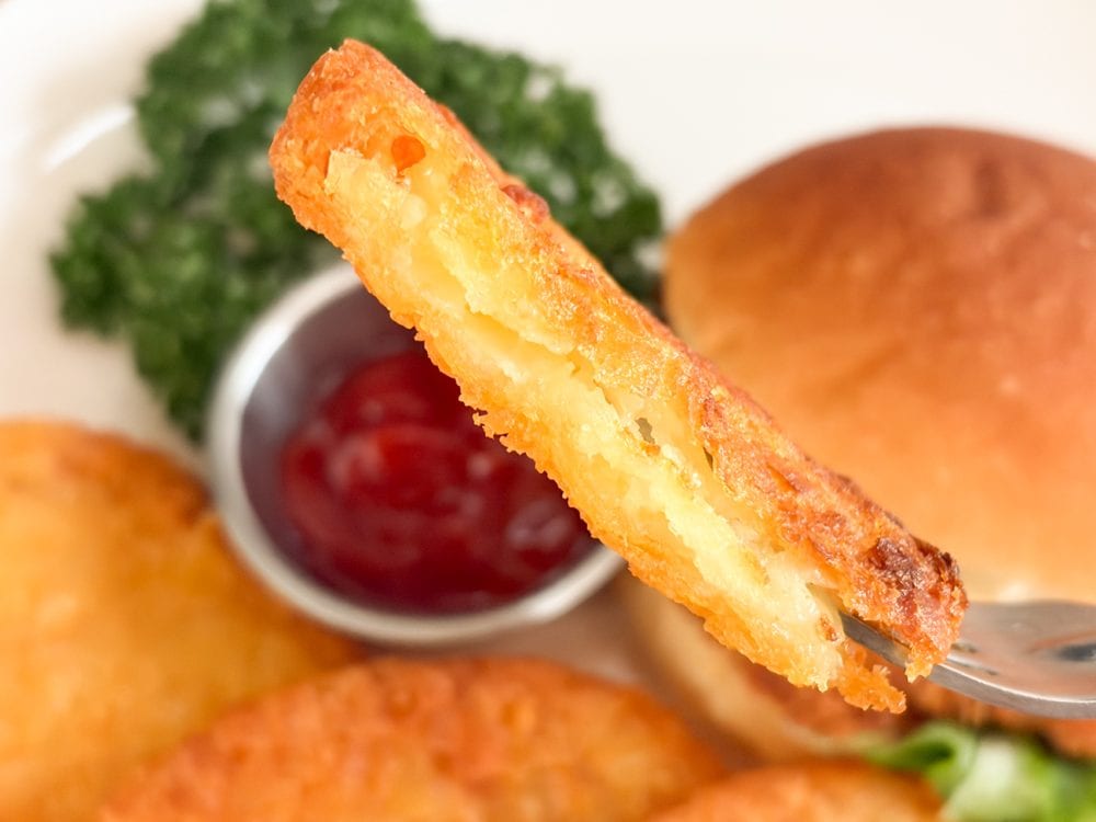 「ハッシュブラウン」を実食してみると外はカリッカリ、中はしっとりなめからポテトです