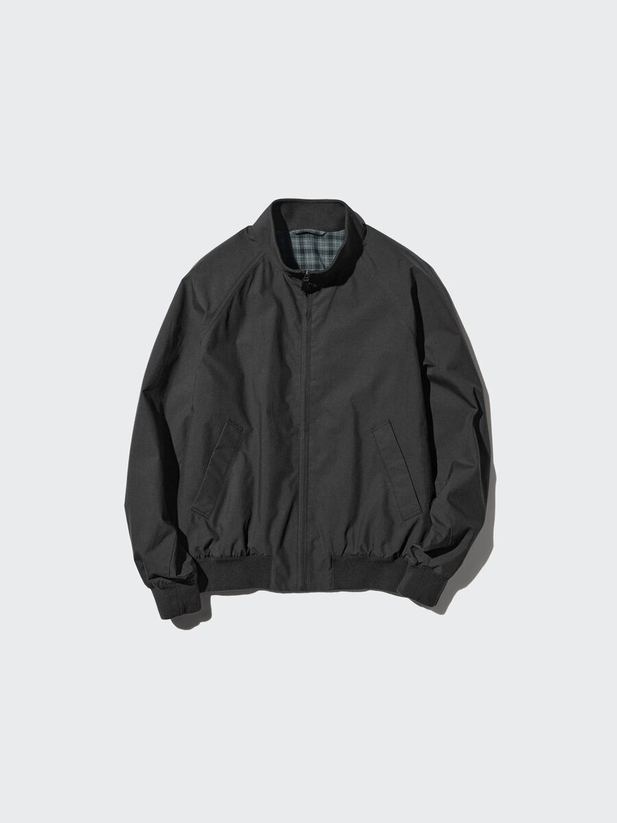 ユニクロ「MEN ハリントンジャケット」¥6,990