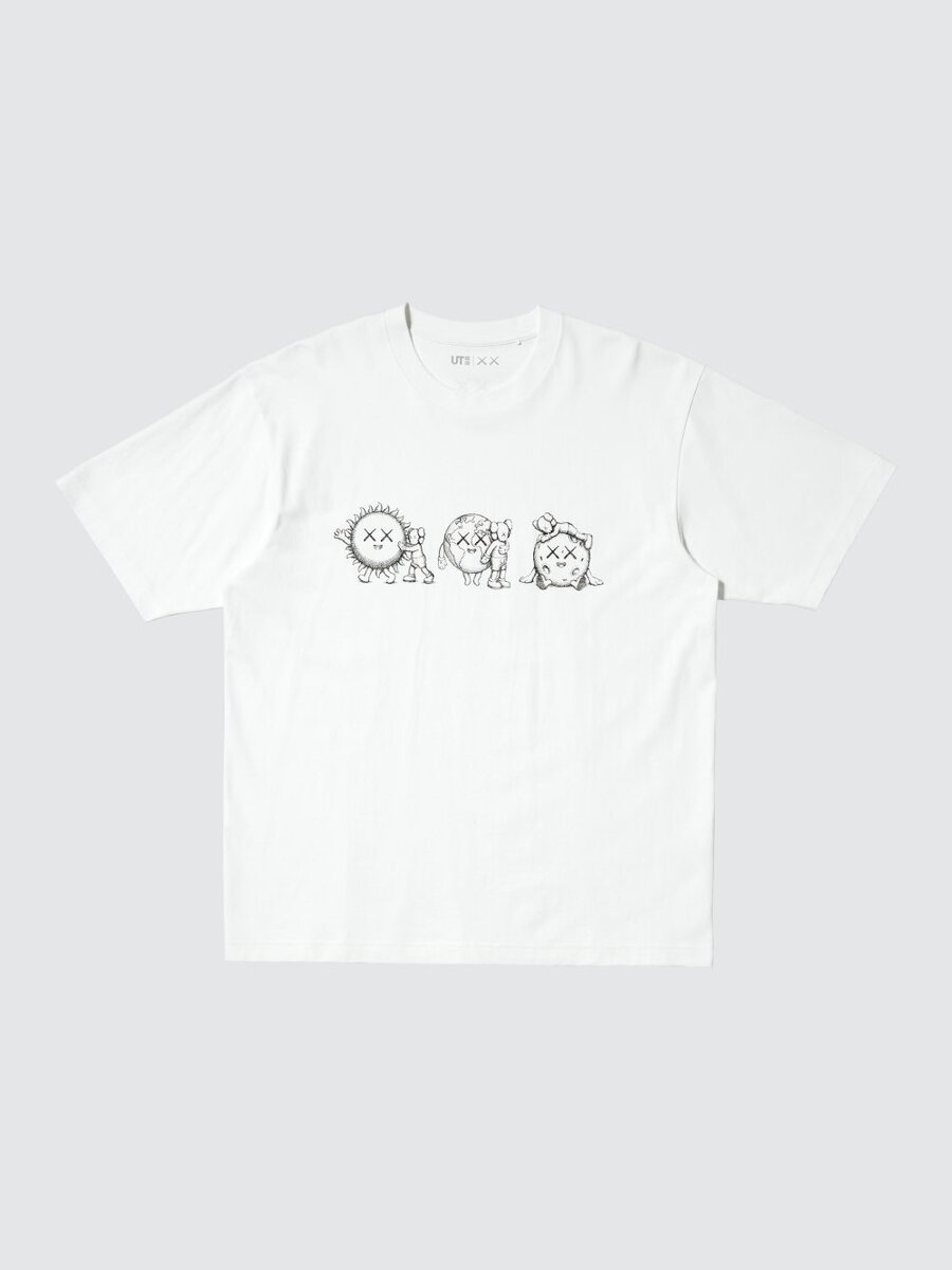 UT「KAWS UNIVERSE Tシャツ（MEN'S）」￥1,990