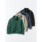 ユニクロ「MEN ウィンドプルーフスタンドブルゾン」各¥5,990