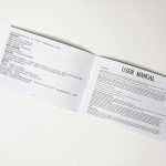 ちょっと騙し臭いメーカー名と機種名ですが、付属の取扱説明書はしっかりしています