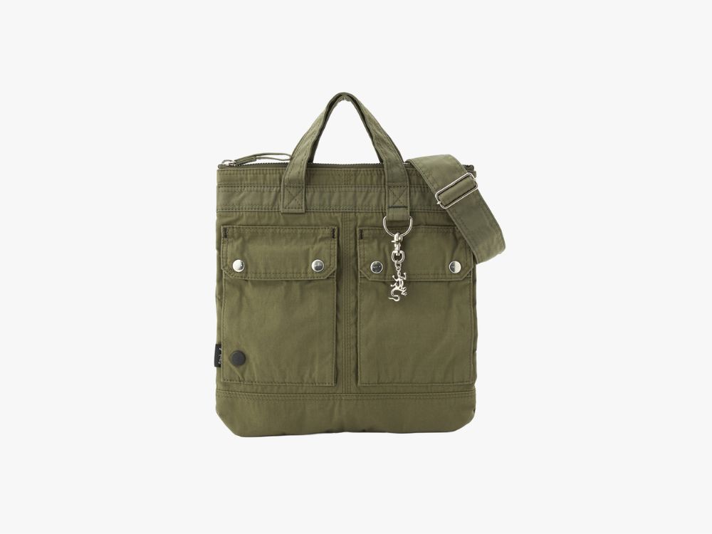 アニエスベー× POTR「2WAY HELMET BAG(S)」¥52,800/H30×W29㎝