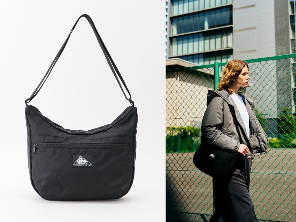 ケルティ「アーシャー ショルダー バッグ」¥7,150/H26×W35×D9㎝/8ℓ