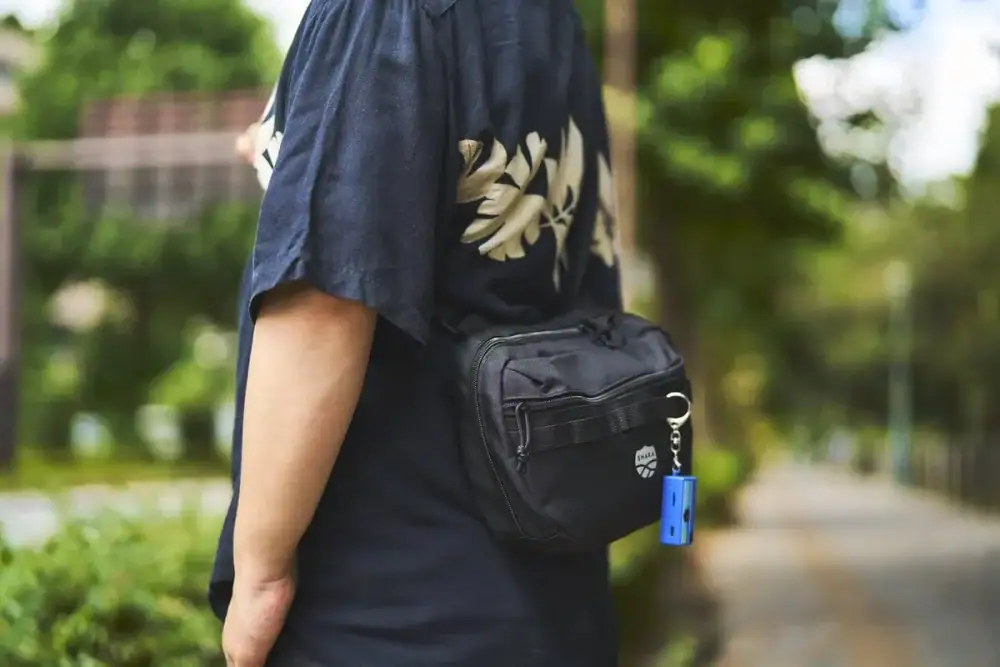 第3位:【荷物を詰めても膨らまない!?】500mlボトルも入るシャカ付録「じゃばら式4層ショルダー」