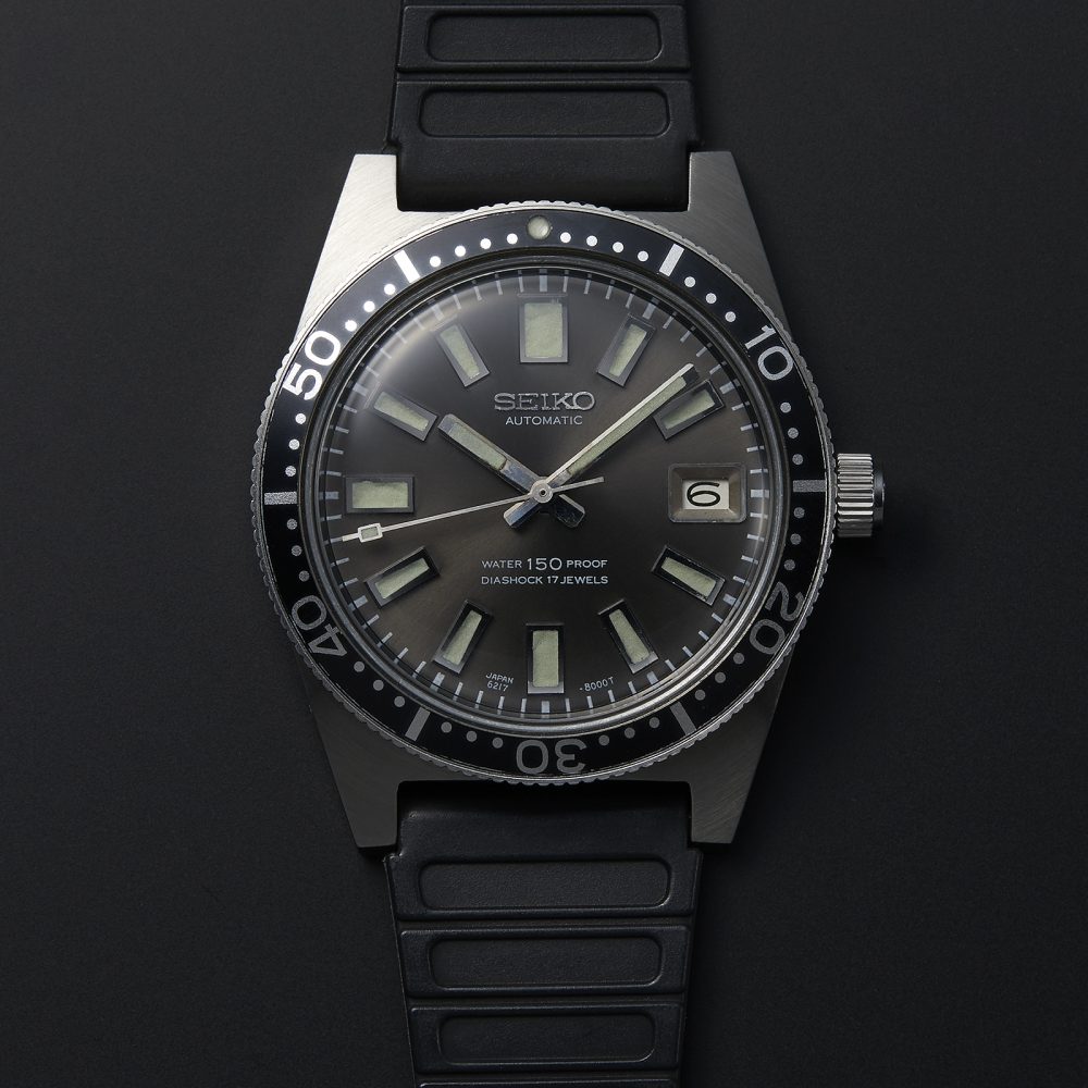 　1965年、国産初のダイバーズウオッチとして発売されたモデル
