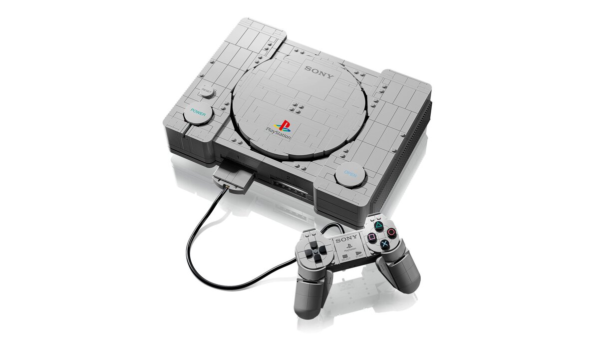 レゴ®「レゴ® PlayStation™」¥27,980/約高さ6×幅26×奥行19㎝/1,911ピース