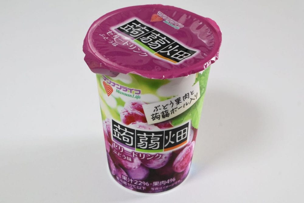 蒟蒻畑ゼリードリンクぶどう味